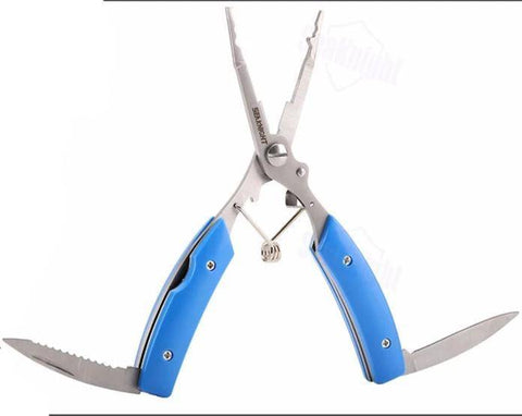 Image of Set Fishing Grip Gripper & Line Cutters Fishing Pliers with Bag