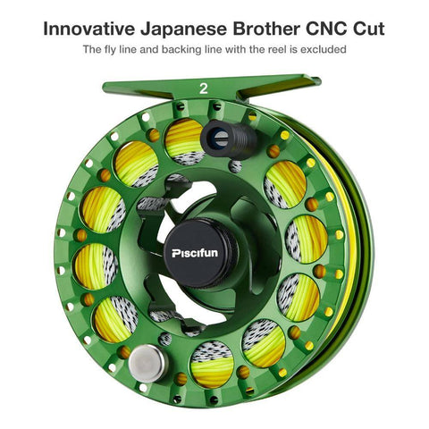 Image of Piscifun Sword II Fly fishing Reel 3/4 5/6 7/8 All sealed Drag  CNC Machined  Aluminium Alloy  Right Left Hand  fly Fishing coil