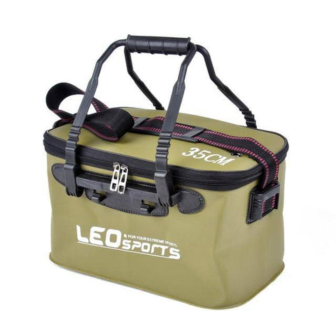 Image of Army Green Bucket for Fishing