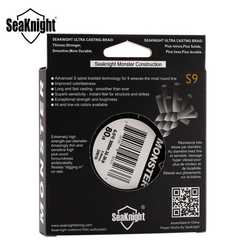 SeaKnight Monster S9 328yd (300M) PE Fishing Line | Multifilament Carp Fishing Line | 20 - 100LB |