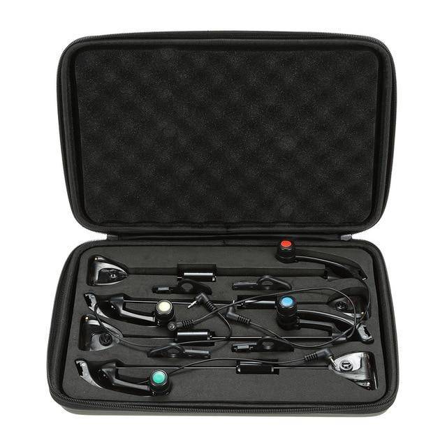 Lixada  LED Fishing Swingers Illuminated  Sensor for Carp Fishing 4 Part Set