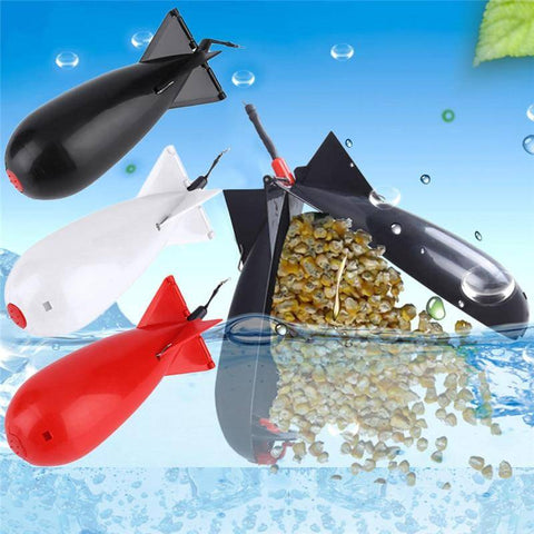 Image of Carp Fishing Large Rockets Spod Bomb Fishing Tackle Feeders Pellet Rocket Feeder Float Bait Holder Maker Tackle Tool Accessories