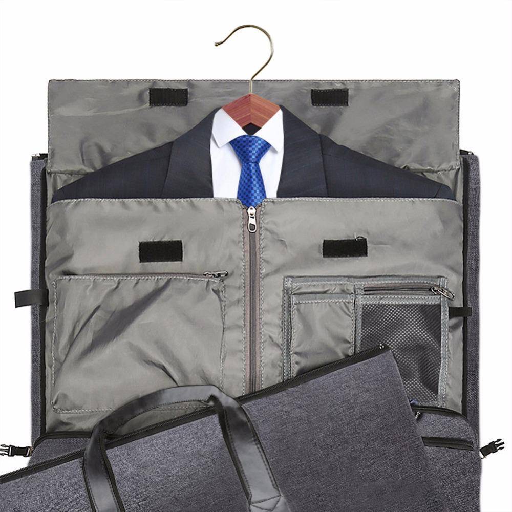Modoker New Travel Garment Bag Shoulder Strap Duffel Bag Business Fashion Carry on Hanging Clothing Multiple Pockets