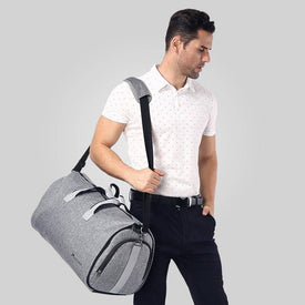 Modoker New Travel Garment Bag Shoulder Strap Duffel Bag Business Fashion Carry on Hanging Clothing Multiple Pockets