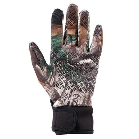 Image of Camouflage Fishing Gloves Hunting Gloves Anti-Slip 2 Fingers Cut Outdoor Camping Cycling Half Finger Sport Gloves Camo