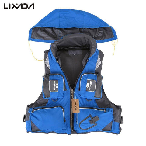 Image of Lixada New Fishing Vest Fishing Pack Outdoor Handy Adjustable Fly Vest