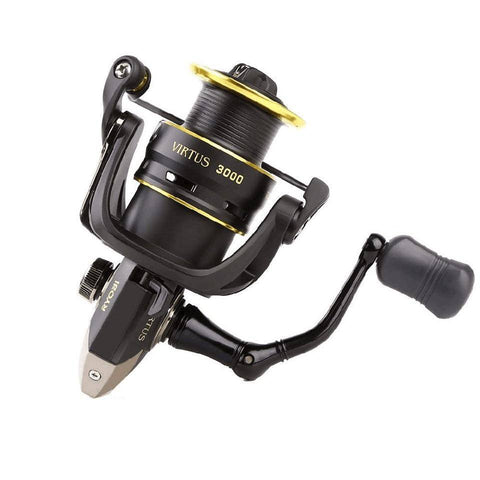 Image of RYOBI VIRTUS Baitcasting Fishing Reel  | 5.0:1/5.1:1 Gear Ratio 4+1BB |5.5-12 lbs Max Drag| CNC handle