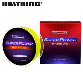 KastKing SuperPower  Braided Fishing Line Series  | 4 Strand 10-80LB |328yd-1093yd (300m-1000m)