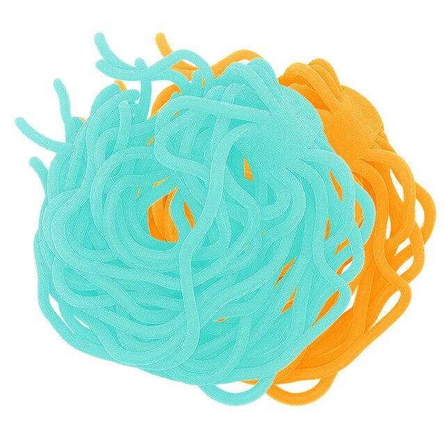 Soft Silicone Earthworms | 60 strands