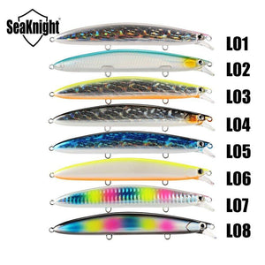 SeaKnight SK008 Minnow Fishing Lure 1PC 20g 125mm 0.3-0.9M Floating Hard Bait Long Casting Lure Carp Fishing Tackle Fishing Bait