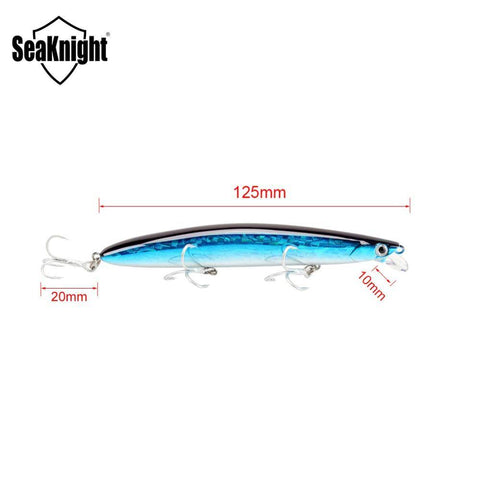 Image of SeaKnight SK008 Minnow Fishing Lure 1PC 20g 125mm 0.3-0.9M Floating Hard Bait Long Casting Lure Carp Fishing Tackle Fishing Bait