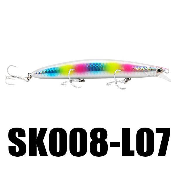 SeaKnight SK008 Minnow Fishing Lure 1PC 20g 125mm 0.3-0.9M Floating Hard Bait Long Casting Lure Carp Fishing Tackle Fishing Bait
