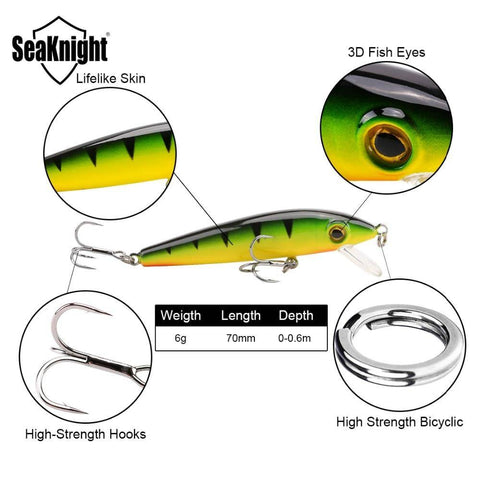 Image of SeaKnight Wobblers Minnow