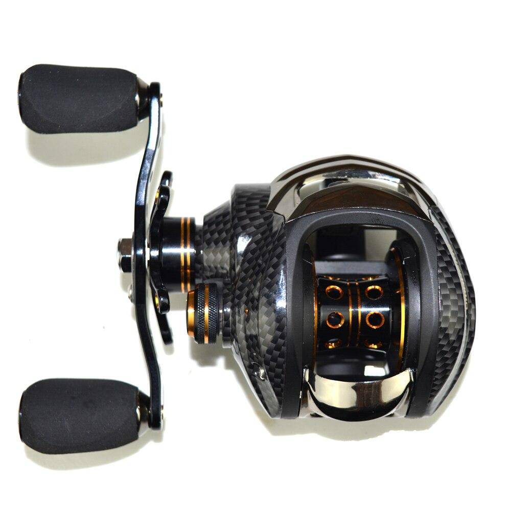 Fishidrops LB200 Baitcasting Reels | 7.0:1  Gear Ratio 17+1 BB  |Dual Brake Bait Casting Reel| Super Hydrographics transfer printing