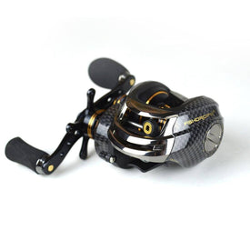 Fishidrops LB200 Baitcasting Reels | 7.0:1  Gear Ratio 17+1 BB  |Dual Brake Bait Casting Reel| Super Hydrographics transfer printing