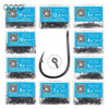 DONQL Fishing Hooks Barbed | 100 Pieces