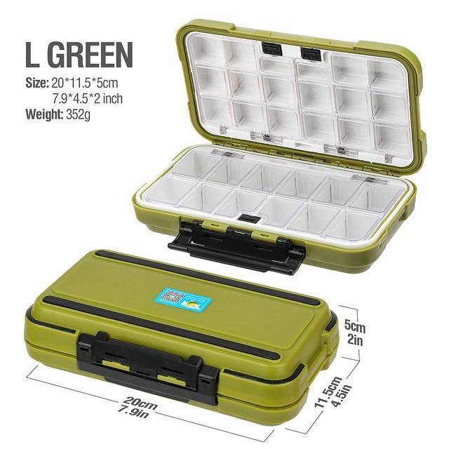 DONQL Waterproof Fishing Tackle Box