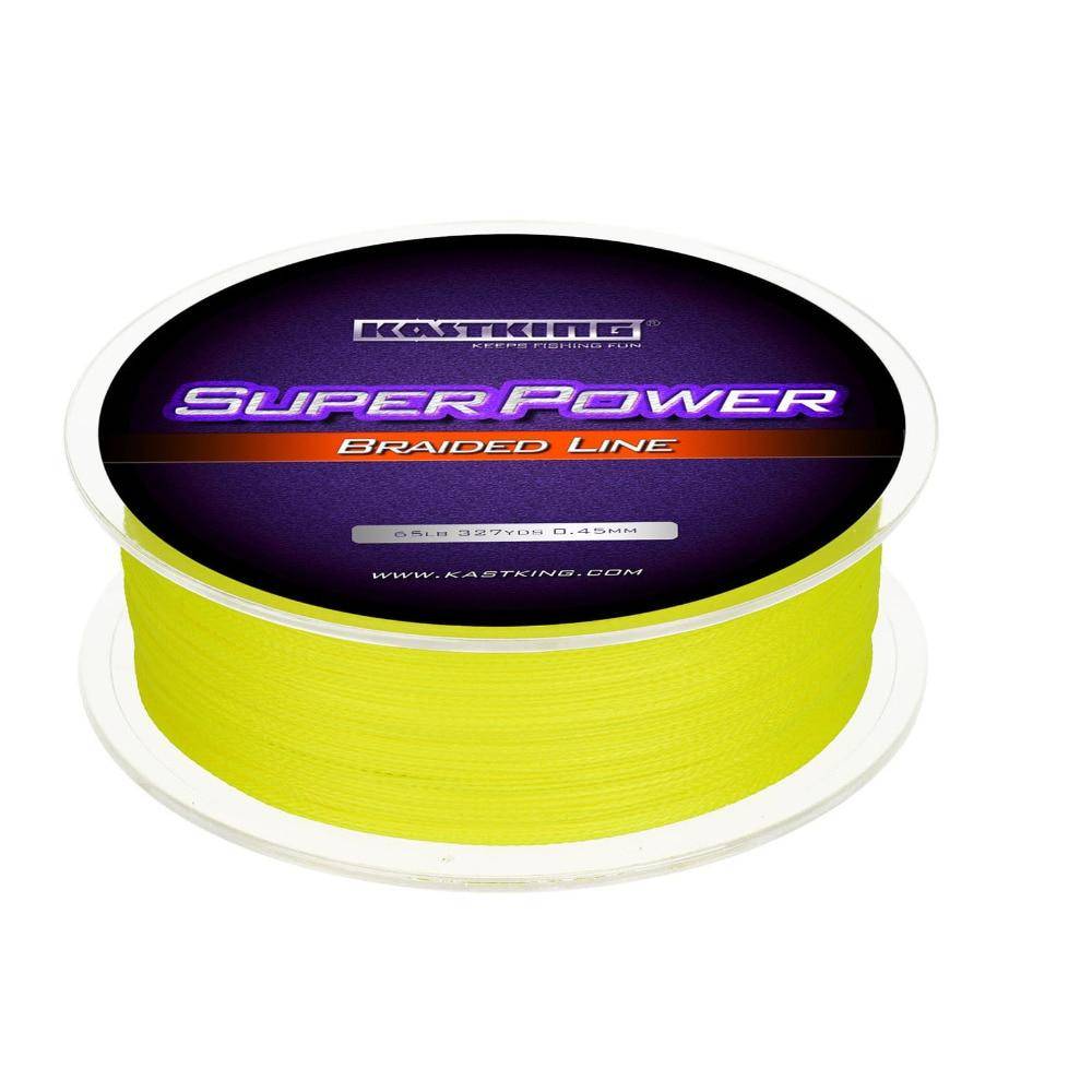 KastKing SuperPower  Braided Fishing Line Series  | 4 Strand 10-50LB |328yd-1093yd (300m-1000m)
