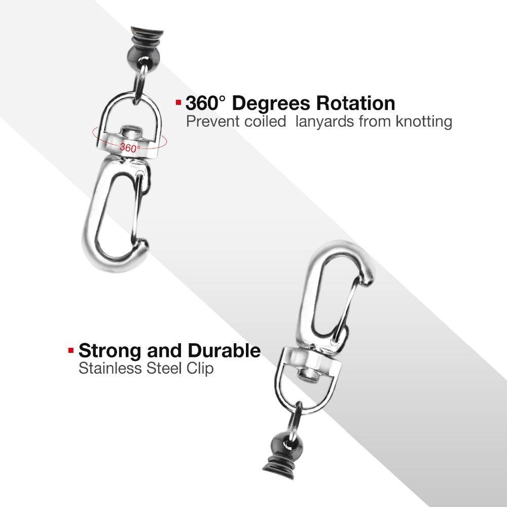 3PCs Fly Fishing Tying Zinger Retractor