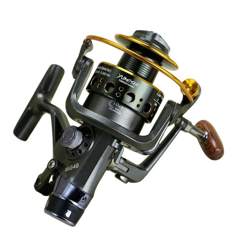 YUMOSHI MG | Limited Edition Professional Spinning Reel 5.2: 1 10+1 BB Front and Rear Drag reels Spinning L3N5