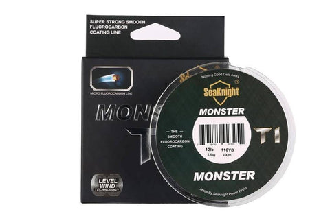 Image of SeaKnight MONSTER T1 100% Fluorocarbon Coating Line |109 yd (100m) | 3-35LB