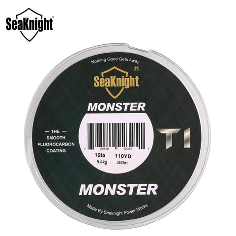 Image of SeaKnight MONSTER T1 100% Fluorocarbon Coating Line |109 yd (100m) | 3-35LB