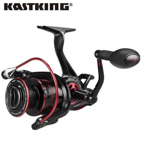 Image of KastKing Sharky Baitfeeder III 12KG Drag Carp Fishing Reel with Extra Spool Front and Rear Drag System Freshwater Spinning Reel