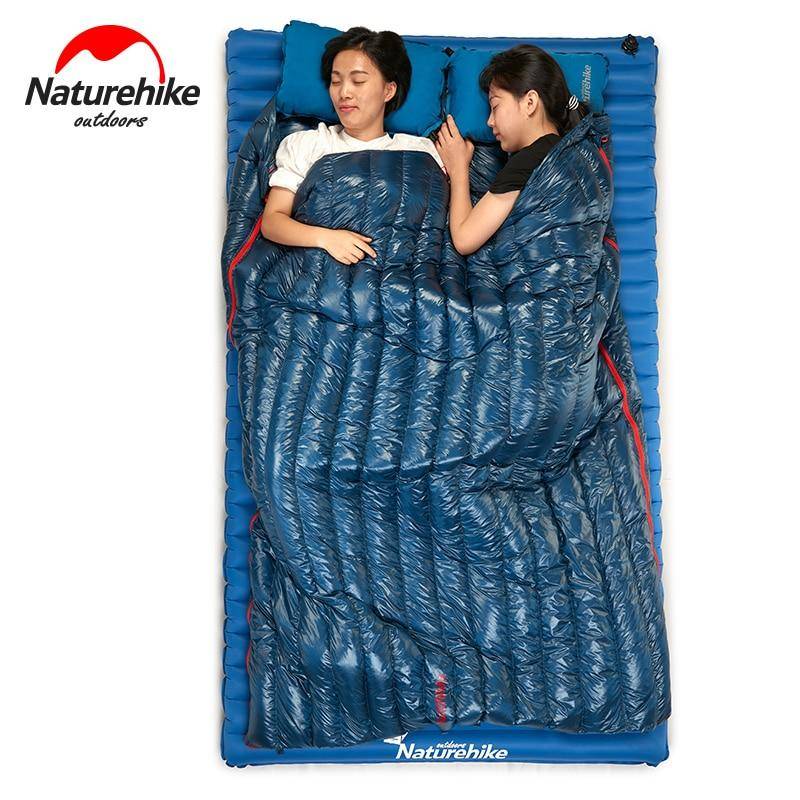 Naturehike 570g Ultralight Waterproof White Goose Down Sleeping Bag  Envelope Type Lazy Bag Camping Sleeping Bags NH17Y010-R