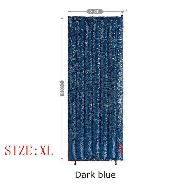 Naturehike 570g Ultralight Waterproof White Goose Down Sleeping Bag  Envelope Type Lazy Bag Camping Sleeping Bags NH17Y010-R