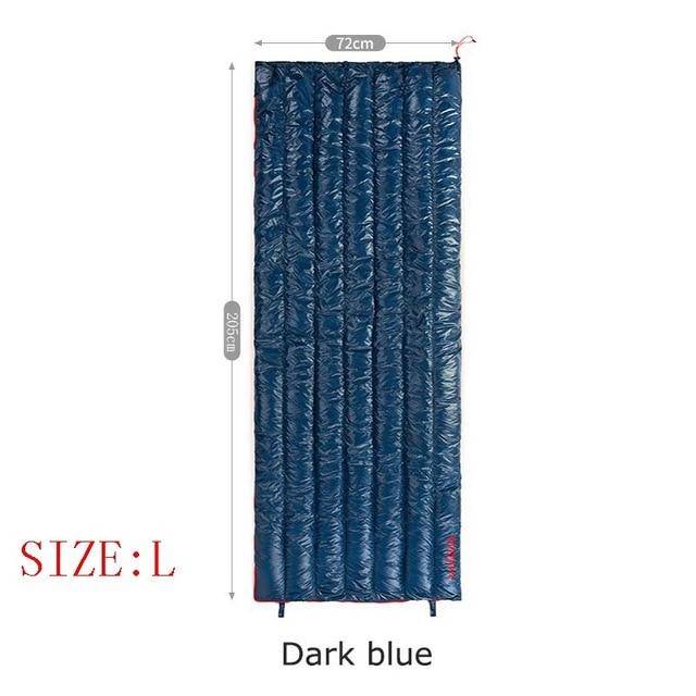 Naturehike 570g Ultralight Waterproof White Goose Down Sleeping Bag  Envelope Type Lazy Bag Camping Sleeping Bags NH17Y010-R