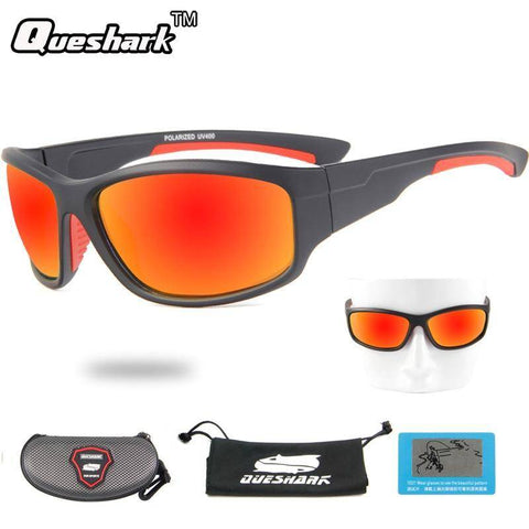 Image of Queshark Men's Fishing Polarized Sunglasses