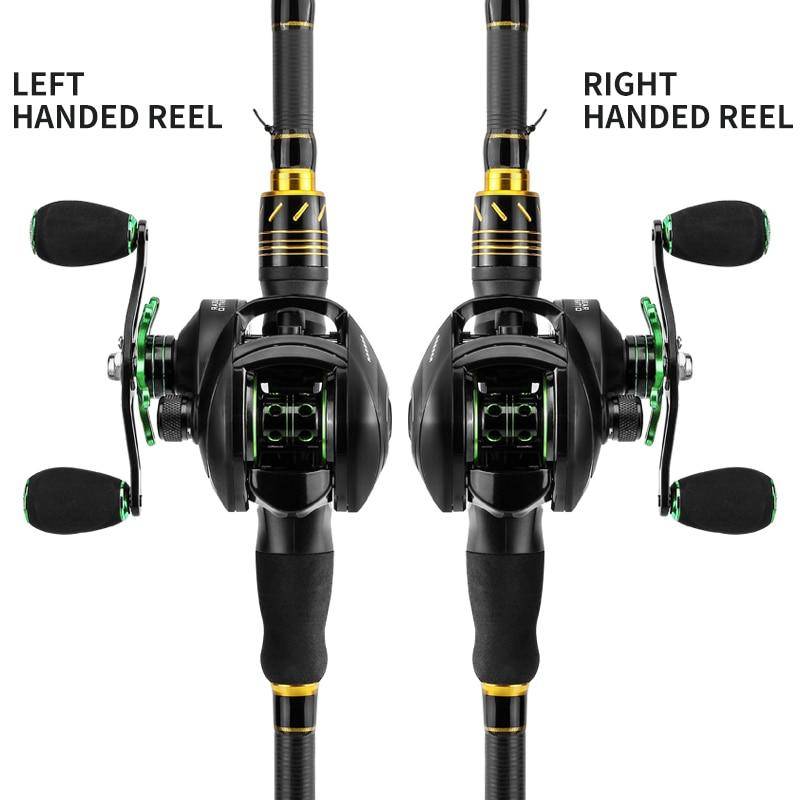 LINNHUE 2000 Baitcasting Fishing Reel  | 8.1:1 Gear Ratio 12+1BB |16.6 LB MAX DRAG |