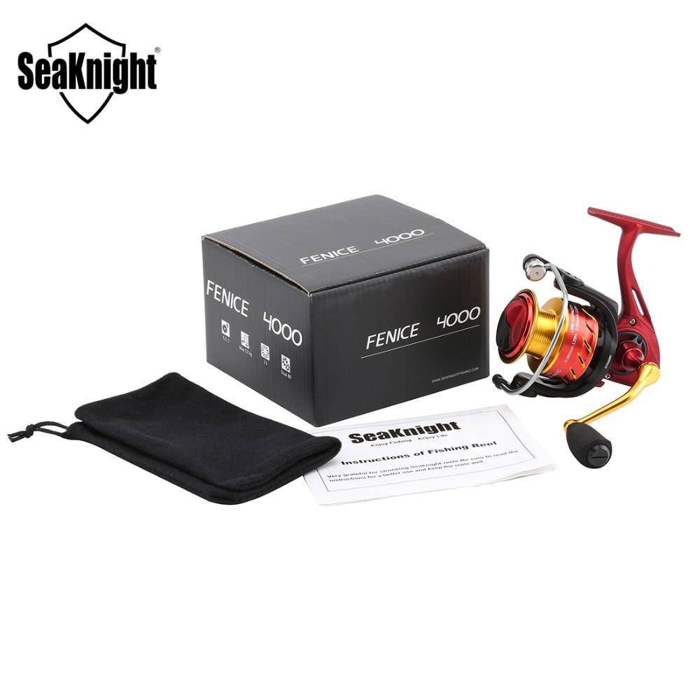 SeaKnight FENICE Spinning  Reel | 5.2:1  Gear Ratio 10+1 BB | Magnetic Brake, 13.2 lb Max Drag | Worm Shaft Transport Structure