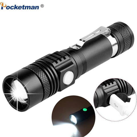 Image of POCKETMAN SUPER BRIGHT LONG-RANGE LED TORCH