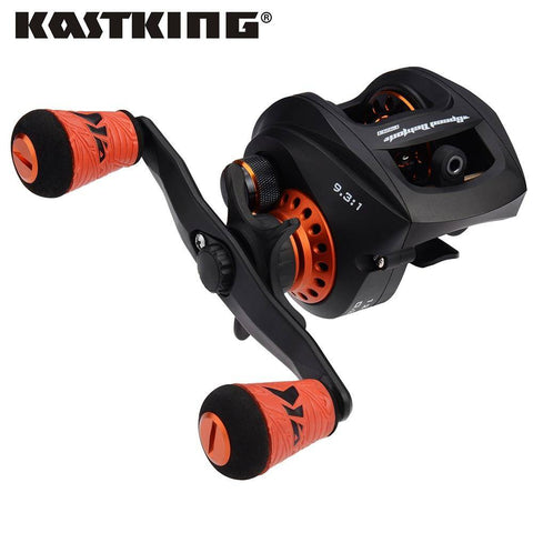 Image of KastKing Speed Demon Pro Baitcasting Reel | 9.3:1  Gear Ratio 12+1 BB | Magnetic Brake, 13.2 lb Max Drag | Saltwater or Freshwater Ready