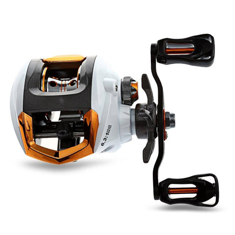 Image of Lizard Rock Fshing Reel 12 + 1 Bearings Waterproof Left / Right Hand Baitcasting Fishing Reel High Speed Fishing Reel with Magnetic Brake System