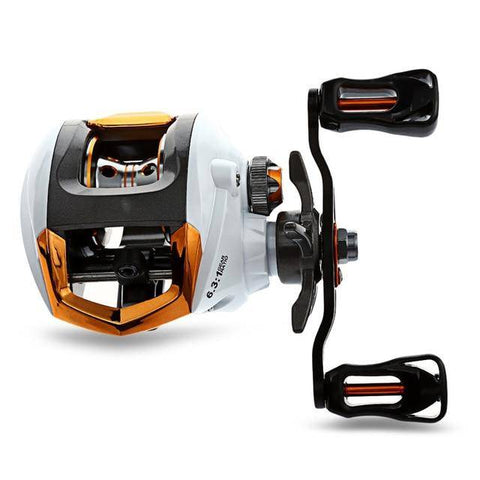 Image of Lizard Rock Fshing Reel 12 + 1 Bearings Waterproof Left / Right Hand Baitcasting Fishing Reel High Speed Fishing Reel with Magnetic Brake System