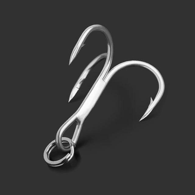LINNHUE Classic Treble Standard Strength Fishing Hooks | Two Variants | 10 Pieces