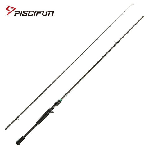 Image of Piscifun Serpent Casting Rod Casting Fishing Rod | Length: 6'9'' & 7'0''| Power M & MH |Carbon Fiber and Fuji Guides