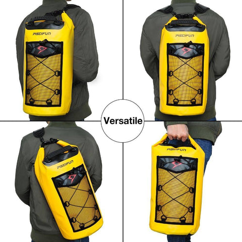 Image of Piscifun Waterproof 10-40L Waterproof Dry Bag + Phone Case