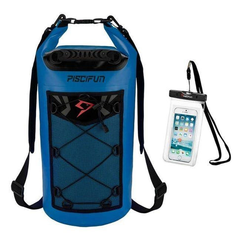 Image of Piscifun Waterproof 10-40L Waterproof Dry Bag + Phone Case