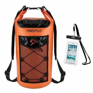 Piscifun Waterproof 10-40L Waterproof Dry Bag + Phone Case