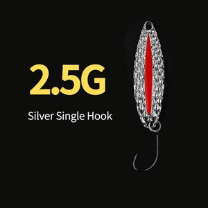 LINNHUE Spinner Spoon Fishing Lure | 2.5g - 20g | Zinc Alloy Bait