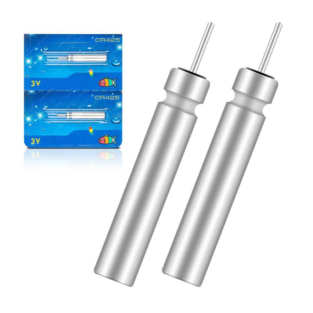 DONQL USB Charger For Electronic Floats Batteries + 2 Batteries Included