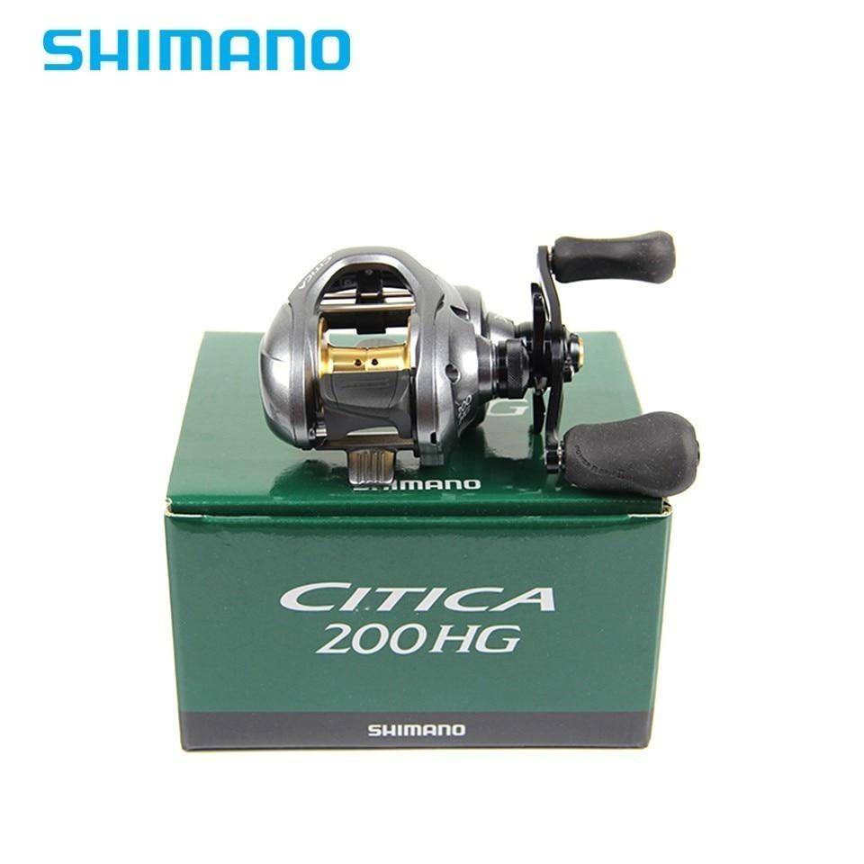 Shimano Citica 200hg 201hg Right Handle Left Handle Casting Reel Low Profile Fishing Reel Bait Casting
