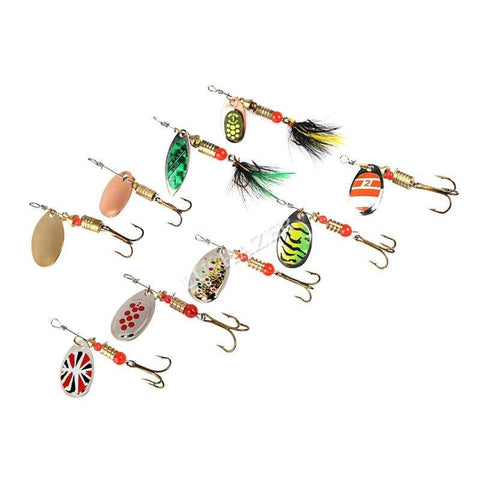 Image of Metal Fishing Lure Set | 10 pieces