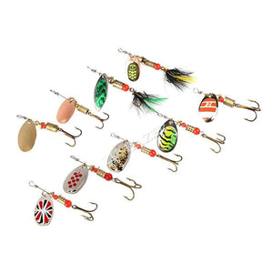 Metal Fishing Lure Set | 10 pieces