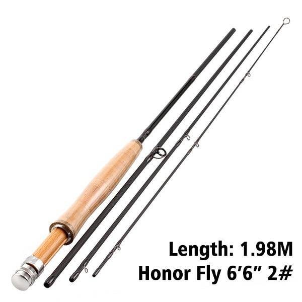 SeaKnight MAXWAY HONOR Fly Fishing Rod| 6' - 10' | 4 Sections |Fast Action Super Light