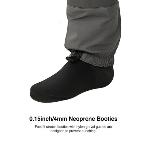 Image of Piscifun  Waterproof Stocking Foot Chest Waders Pant  with Phone Case