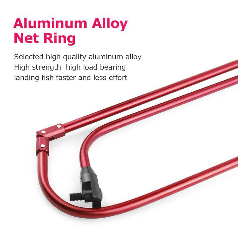 Foldable Aluminium Alloy Triangle Fishing Net  16''/24''